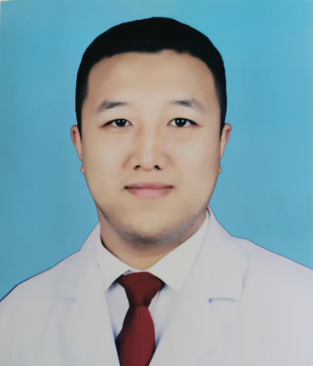 Dr. Wang, TCM practitioner, in white coat