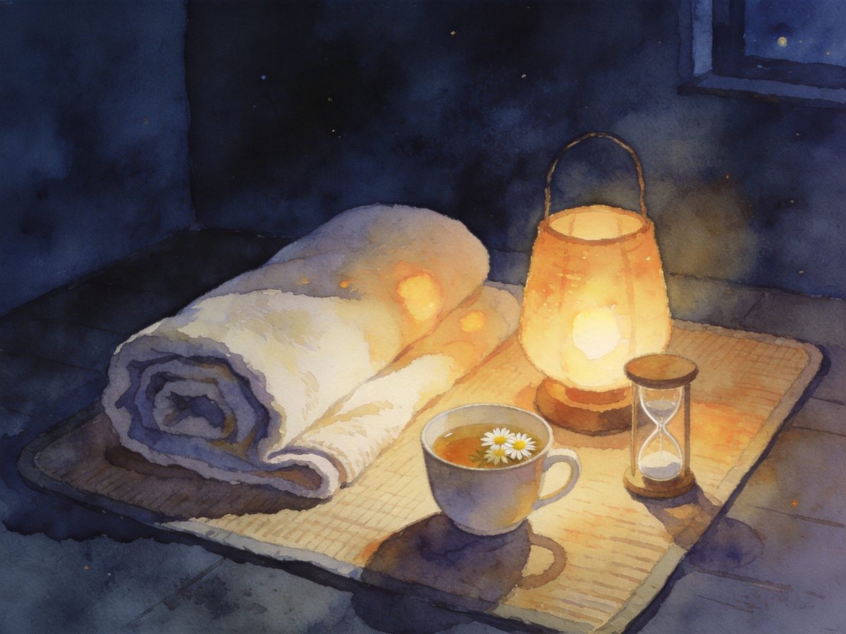 Gentle Acupressure Evening Routine: 3 Beginner Points
