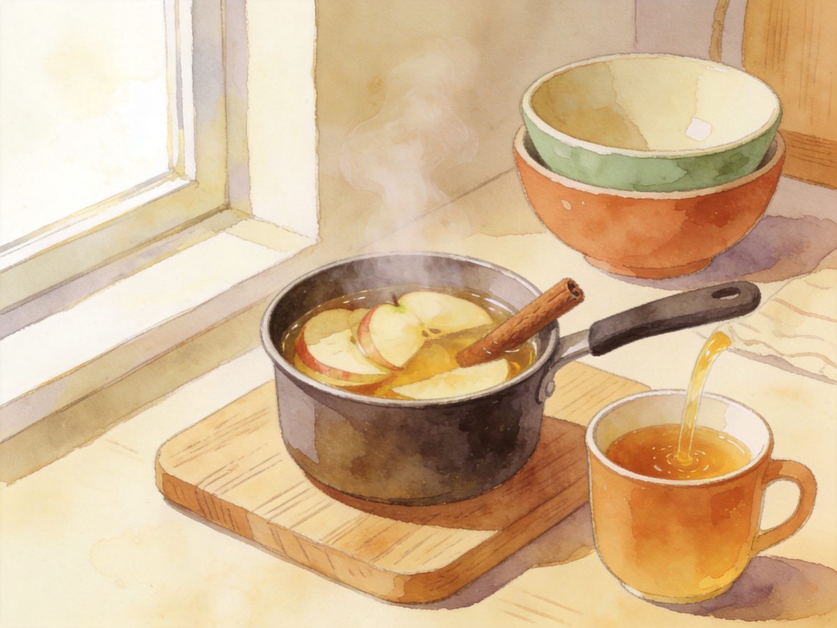 Boiled Apple Water: A Simple Chinese Digestive Ritual
