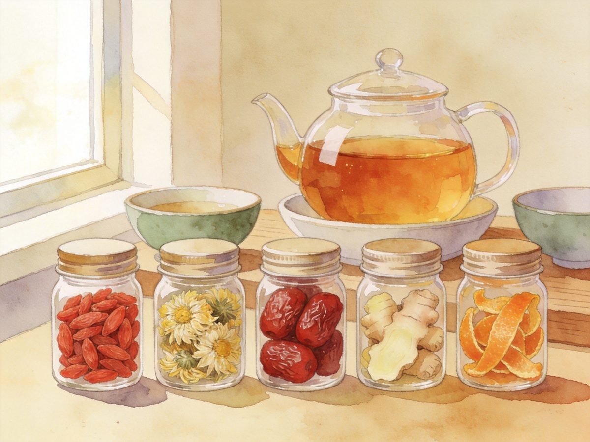 Chinese Herbal Tea for Beginners: Start With 5