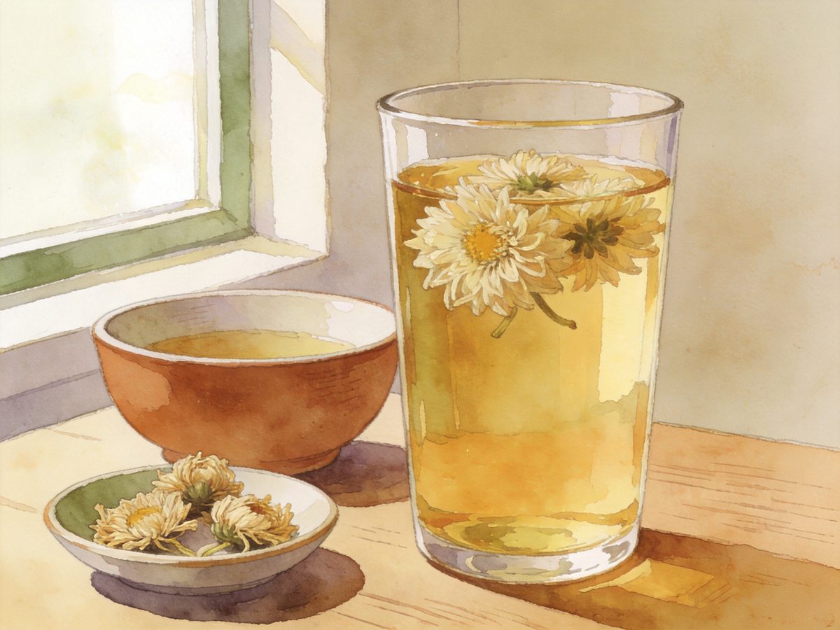 Chrysanthemum Tea at Home: Flowers, Steeping, Taste