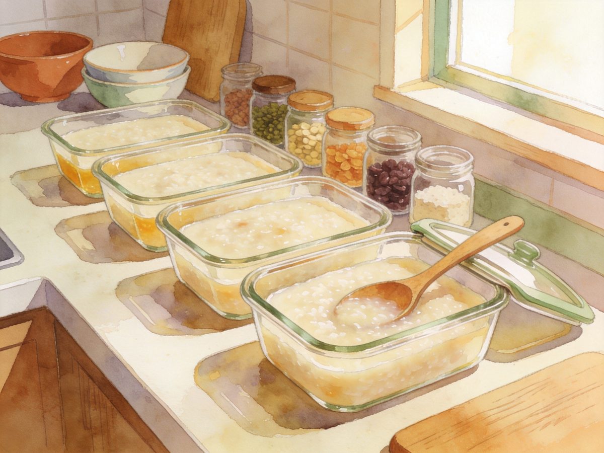 Congee Meal Prep: Batch-Cook a Week of Breakfasts