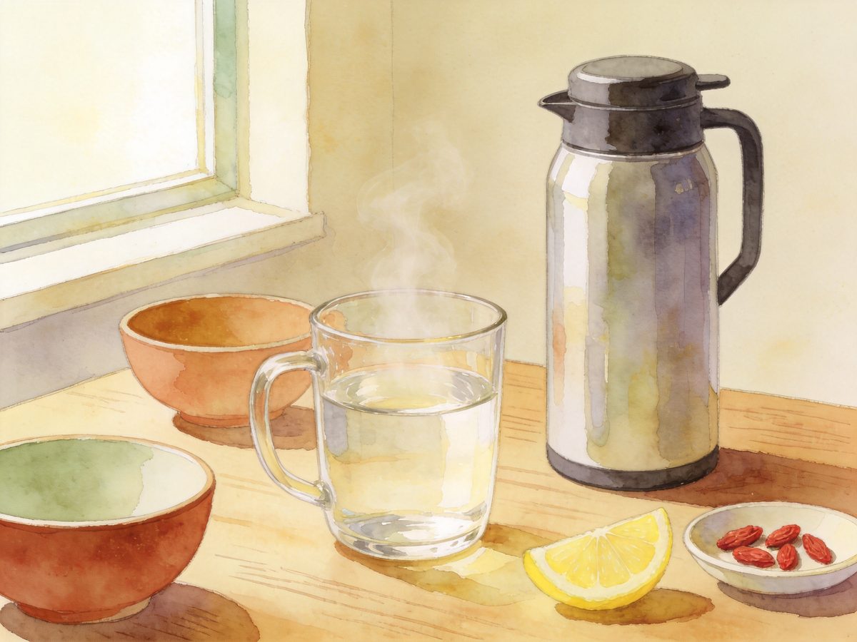 Drinking Hot Water: The Chinese Wellness Habit Explained