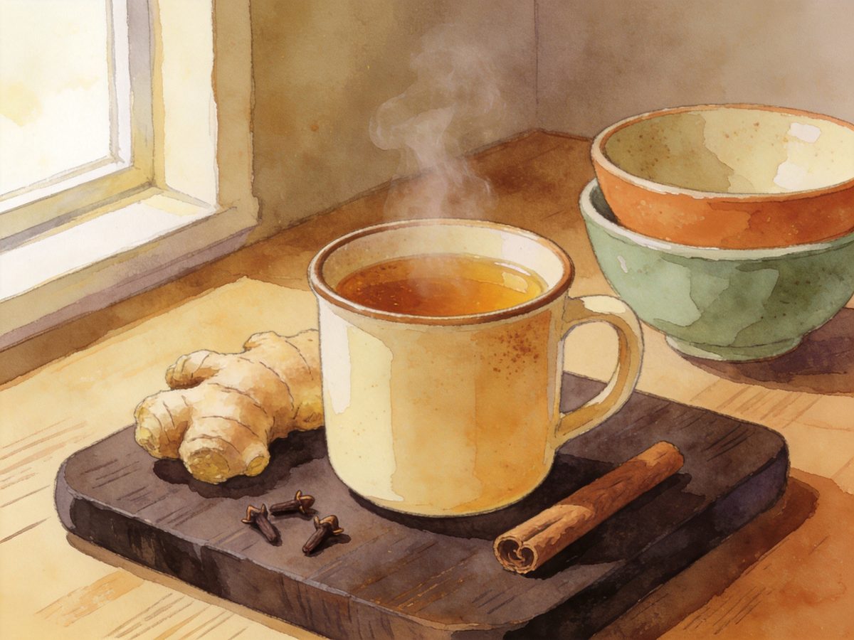 Ginger Tea for Headaches: What Research Says and a Recipe