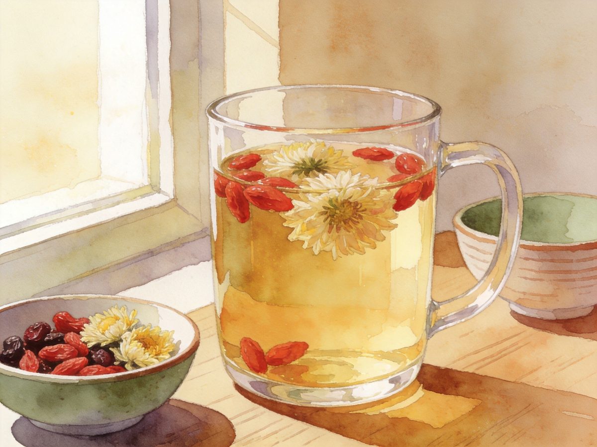 Goji and Chrysanthemum Tea: The Classic Pairing