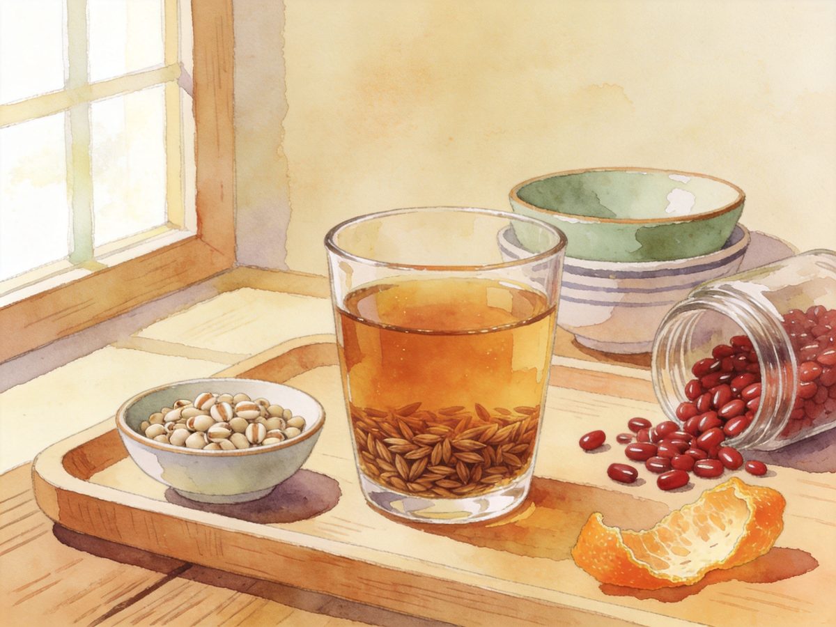 Chinese Herbal Tea for Dampness: 3 Recipes and Body Signs
